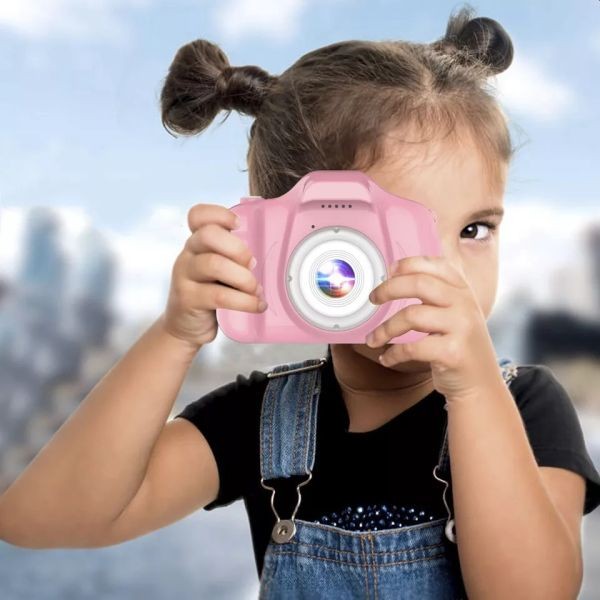 Camera foto-video digitala pentru copii, camera 3 MP, ecran 2 in