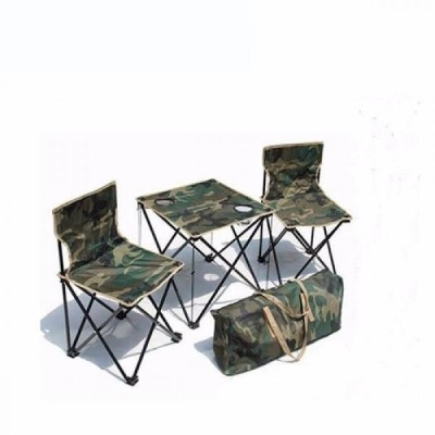 Set masa si 2 scaune pentru camping cu geanta transport, model a